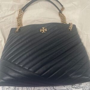 Tory Burch chevron tote